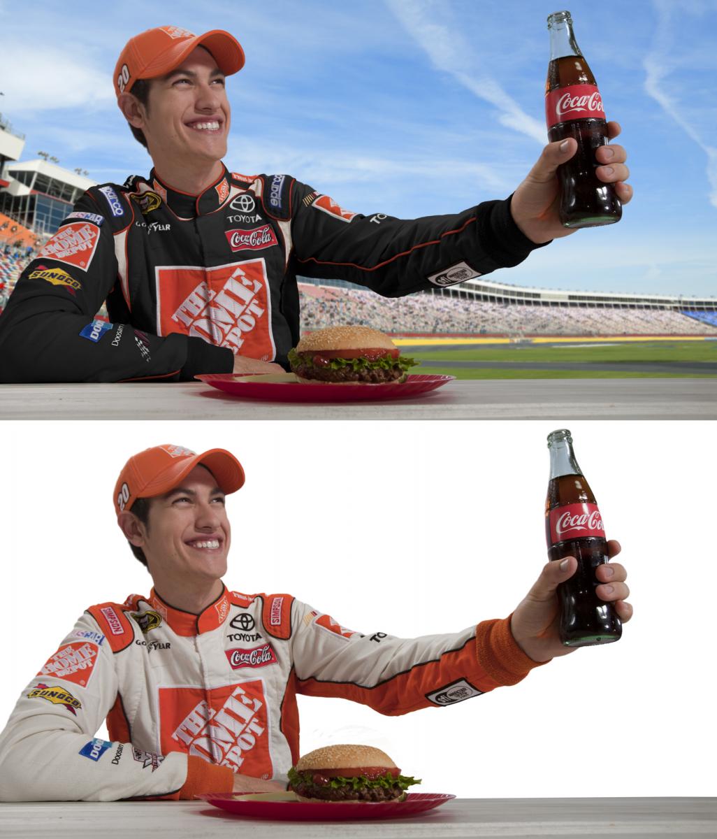 Coke Outfit Change